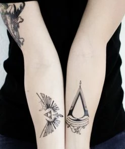 Onlineamericanstore We Are Who We Choose To Be Temporary Tattoo