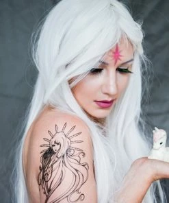 Onlineamericanstore Lady Amalthea Temporary Tattoo