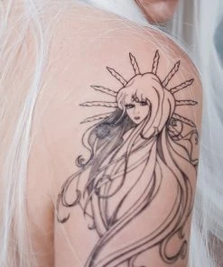 Onlineamericanstore Lady Amalthea Temporary Tattoo