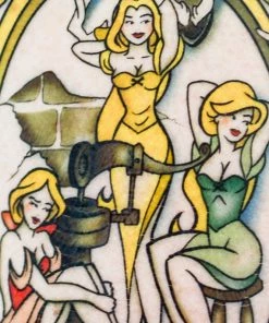 Onlineamericanstore Halloween Temporary Tekashi69 Tattoos Bimbettes Be Still My Heart Temporary Tattoo