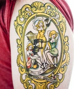 Onlineamericanstore Halloween Temporary Tekashi69 Tattoos Bimbettes Be Still My Heart Temporary Tattoo