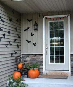 The American Store Bat Halloween Decoration- 16 Bats, Reusable Wall Decoration, Waterproof Indoor Or Outdoor Halloween, Foam Bats Halloween Decorations 17 The American Store Bat Halloween Decoration- 16 Bats, Reusable Wall Decoration, Waterproof Indoor Or Outdoor Halloween, Foam Bats Halloween Decorations