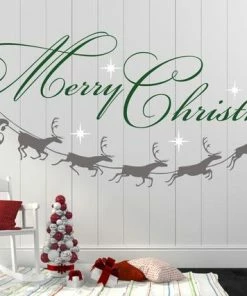Onlineamericanstore Merry Christmas Decal, Reindeer And Stars, Christmas Decor, Christmas Wall Decal, Christmas Decoration, Santa Wall Decal - XMD001 10 Onlineamericanstore Merry Christmas Decal, Reindeer And Stars, Christmas Decor, Christmas Wall Decal, Christmas Decoration, Santa Wall Decal - XMD001