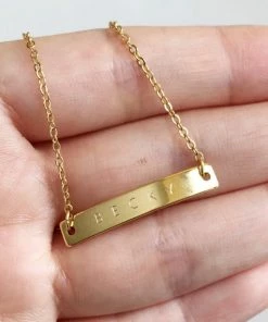 Onlineamericanstore Engraved Name Bar Bracelets, Personalized Bar Bracelet, Bracelet With Name, Monogram Initial Bracelet, Personalized Wedding Gifts 10 Onlineamericanstore Engraved Name Bar Bracelets, Personalized Bar Bracelet, Bracelet With Name, Monogram Initial Bracelet, Personalized Wedding Gifts