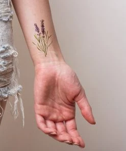 Onlineamericanstore Tattify Purple Flower Temporary Tattoo - Lavish Lavender (Set Of 2) Halloween Temporary Tekashi69 Tattoos 9 Onlineamericanstore Tattify Purple Flower Temporary Tattoo - Lavish Lavender (Set Of 2) Halloween Temporary Tekashi69 Tattoos