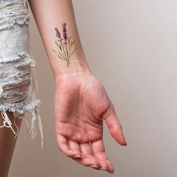 Onlineamericanstore Tattify Purple Flower Temporary Tattoo - Lavish Lavender (Set Of 2) Halloween Temporary Tekashi69 Tattoos 5 Onlineamericanstore Tattify Purple Flower Temporary Tattoo - Lavish Lavender (Set Of 2) Halloween Temporary Tekashi69 Tattoos