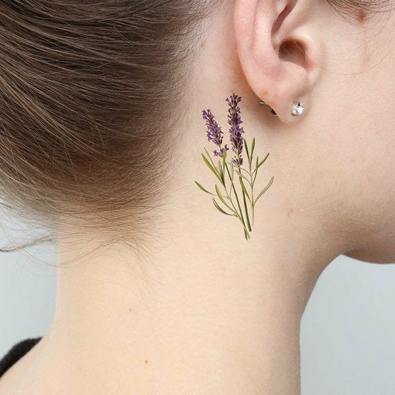 Onlineamericanstore Tattify Purple Flower Temporary Tattoo - Lavish Lavender (Set Of 2) Halloween Temporary Tekashi69 Tattoos 4 Onlineamericanstore Tattify Purple Flower Temporary Tattoo - Lavish Lavender (Set Of 2) Halloween Temporary Tekashi69 Tattoos