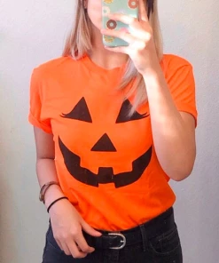 SewWhatFun Halloween T-shirt, Womens Halloween Shirt, Jack O Lantern, Halloween Shirt, Tee Shirt, T Shirt, Womens, Women's Shirt, Halloween, Pumpkin Halloween Women Clothing