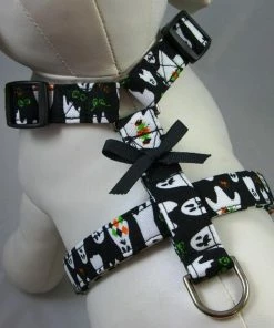 Onlineamericanstore Halloween Pets Accessories Dog Harness - Halloween Ghosts