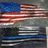 Onlineamericanstore Tattered American Flag, Metal America Flag, Metal Flag, American Flag Wall Art, Wall Art, Tattered Metal Flag, Metal Flag Waving