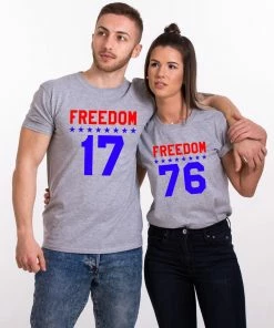 Onlineamericanstore 4th July, 4th Of July Couple Shirts, American Flag Shirts, Fourth Of July Shirt, Fourth Of July Shirts, 4th Of July, UNISEX, Price Per Item