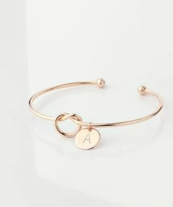 Onlineamericanstore Gift Collection Customized Bracelet For Women Personalized Bracelet Charm Bracelet Best Gifts Maid Of Honor Gift Flower Girl Mother Of The Bride - KBR