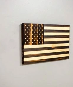 Onlineamericanstore Charred American Flag, Rustic Flag, American Flag, Wood American Flag, Wooden American Flag, Wood Flag, Charred Flag, Fathers Day Gift