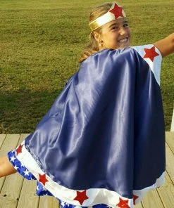 Onlineamericanstore Superheroes Kids Costumes Wonder Woman Costume - Children's