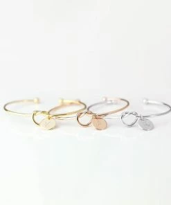 Onlineamericanstore Gift Collection Customized Bracelet For Women Personalized Bracelet Charm Bracelet Best Gifts Maid Of Honor Gift Flower Girl Mother Of The Bride - KBR