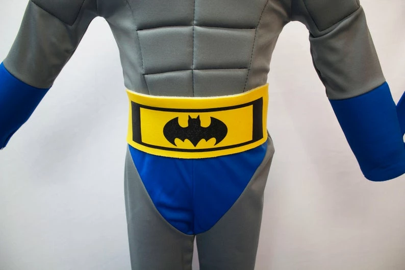 Onlineamericanstore Superheroes Kids Costumes Batman Boy's Costume For Kids (Classic Blue Color Scheme) 5 Onlineamericanstore Superheroes Kids Costumes Batman Boy's Costume For Kids (Classic Blue Color Scheme)