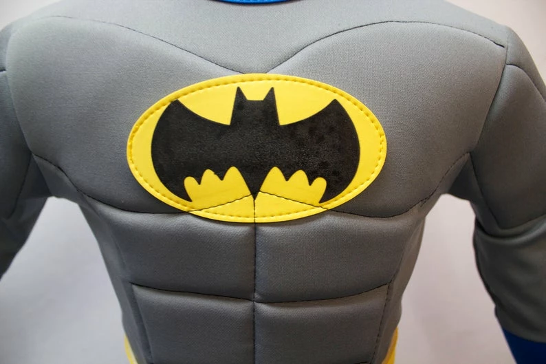 Onlineamericanstore Superheroes Kids Costumes Batman Boy's Costume For Kids (Classic Blue Color Scheme) 6 Onlineamericanstore Superheroes Kids Costumes Batman Boy's Costume For Kids (Classic Blue Color Scheme)