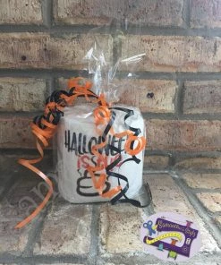 Onlineamericanstore Halloween Decoration, Embroidered Halloween Toilet Paper, Halloween Party Gag Gift, Halloween Birthday Gift, Potty Humor, Funny Gift