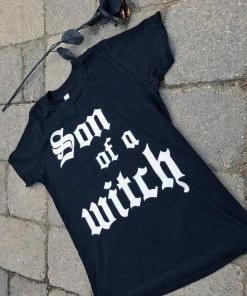 Onlineamericanstore Halloween Clothing Halloween Shirt Men, Son Of A Witch, Halloween Mens Shirt, Witch Shirt, Funny Shirt, Son Of A Witch Shirt Men, Halloween Quote, Hocus Pocus