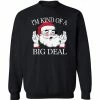 Fashionist Store Giraffita Christmas Gifts Dear Santa I Can Explain I'M Kind Of Big Deal Men Common Sweater Size M-2XL Halloween Sweater