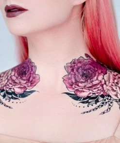 Onlineamericanstore Rose Of Sharon Small Temporary Tattoo Set Halloween Temporary Tekashi69 Tattoos