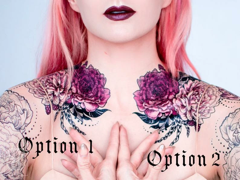 Onlineamericanstore Rose Of Sharon Small Temporary Tattoo Set Halloween Temporary Tekashi69 Tattoos 4 Onlineamericanstore Rose Of Sharon Small Temporary Tattoo Set Halloween Temporary Tekashi69 Tattoos