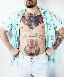 The American Store Conor McGregor Tattoos Full Set - Conor McGregor Temporary Tattoo/ Conor McGregor Cosplay/Conor McGregor Realistic Tattoos/Halloween Costume