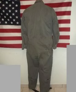 Onlineamericanstore Vietnam Era Flying Coveralls US Military K2B Suit Lightweight Summer Boyfriend Medium Long Size Collectible Nice Field Theatre Worn Rugged