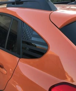 Onlineamericanstore Patriotic Stickers Subaru Crosstrek American Flag Decals - 09 - 18 - Stickers Vinyl Usa WRX STI Side Windows Custom Accessories Off Roading Parts Subie