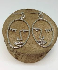 Onlineamericanstore Custom Name Accessories Face Earrings Picasso Face Earrings Statement Earrings Best Selling Item With FREE GIFT BOX Update Your Settings