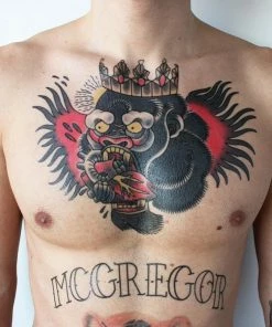 The American Store Conor McGregor Tattoos Full Set - Conor McGregor Temporary Tattoo/ Conor McGregor Cosplay/Conor McGregor Realistic Tattoos/Halloween Costume