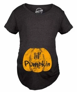 Onlineamericanstore Halloween Shirts For Pregnant Moms, Pumpkin Pregnancy Shirt, Halloween Pregnant Gift, Halloween Costume Pregnant, Lil Pumpkin Pregnancy Halloween Women Clothing