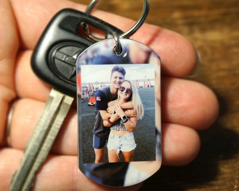 Onlineamericanstore Gift Collection Boyfriend Keychains, Gift For Boyfriend, Anniversary Gift, Key Chain, Gift For Him, Photo, Photo Gift, Personalized, Custom, Picture 3 Onlineamericanstore Gift Collection Boyfriend Keychains, Gift For Boyfriend, Anniversary Gift, Key Chain, Gift For Him, Photo, Photo Gift, Personalized, Custom, Picture