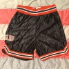 The American Store Mens Clothing Vintage 1980s 1990s Black And Orange Nylon Basketball Eagles Shorts Costume Prop Retro Sportswear Unisex