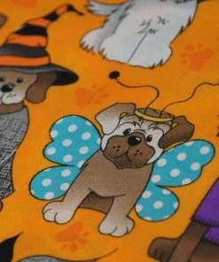 Onlineamericanstore Halloween Pets Accessories 1/2 Yard Dog Costume Party Halloween Fabric 100% Cotton 18 Onlineamericanstore Halloween Pets Accessories 1/2 Yard Dog Costume Party Halloween Fabric 100% Cotton