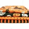 Onlineamericanstore Fat Quarter Bundle, Halloween Fabric, Pumpkin Fabric, Haunted House, Ghost Fabric, Sewing Crafting Fabric, Orange Fabric, Novelty Fabric Update Your Settings