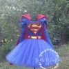 Onlineamericanstore Superhero Costume/Halloween Costume/Superhero Party/Festival Clothing/Photo Prop/Cosplay Costume/Superhero Costume/Birthday Gift/Supergirl