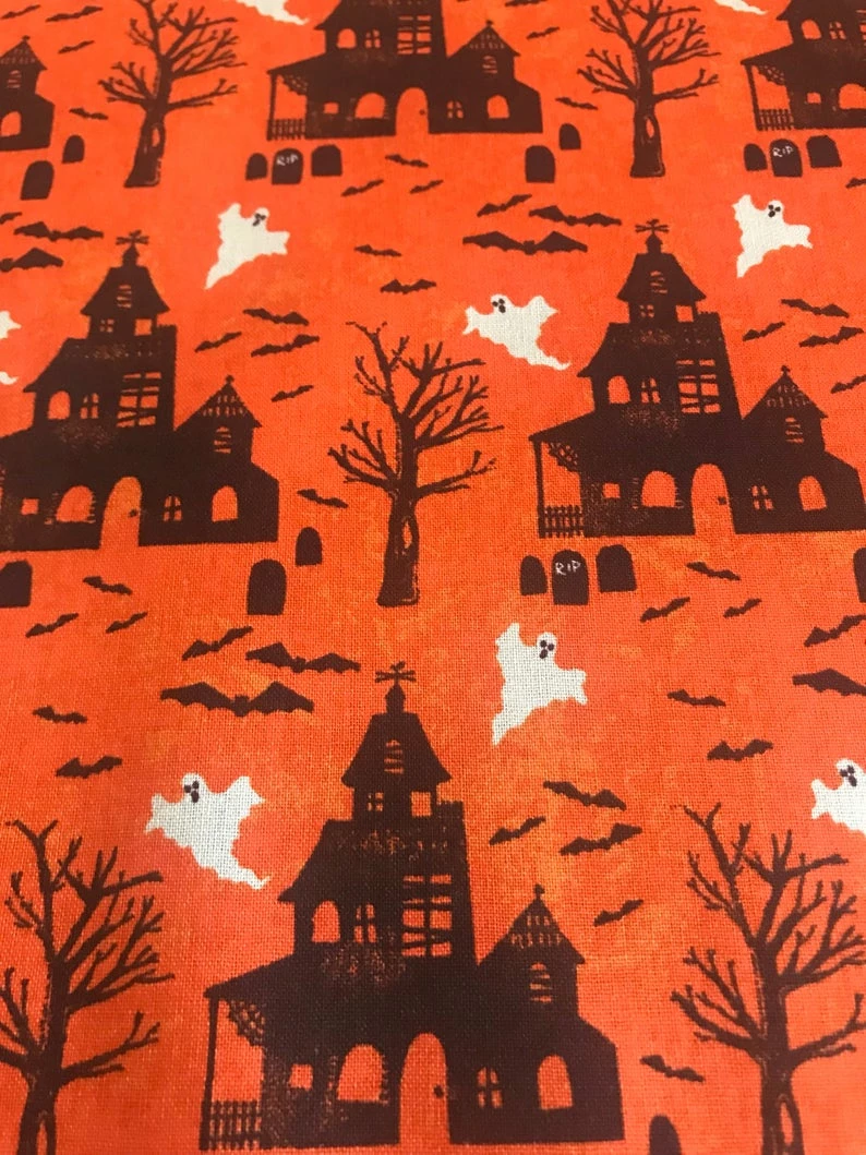 Onlineamericanstore Halloween Dog Bandana, Halloween Haunted House Bandana, Pet Bandana, Dog Bandanas, Tie On Bandana, Dog Bandana For Halloween, Halloween Pets Accessories 4 Onlineamericanstore Halloween Dog Bandana, Halloween Haunted House Bandana, Pet Bandana, Dog Bandanas, Tie On Bandana, Dog Bandana For Halloween, Halloween Pets Accessories