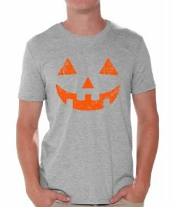 Onlineamericanstore Halloween Clothing Jack-O-Lantern Tshirt. Halloween Men's Shirt. Dia De Los Muertos T-Shirt. Pumpkin Shirts.