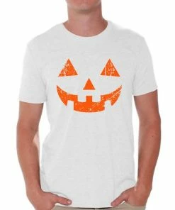 Onlineamericanstore Halloween Clothing Jack-O-Lantern Tshirt. Halloween Men's Shirt. Dia De Los Muertos T-Shirt. Pumpkin Shirts.