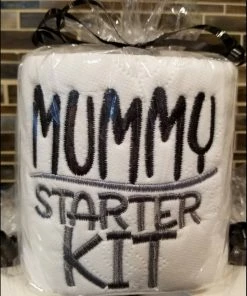 Onlineamericanstore Halloween Embroidered Toilet Paper, Funny Halloween Decorations, Bathroom Gag Gift