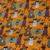 Onlineamericanstore Halloween Pets Accessories 1/2 Yard Dog Costume Party Halloween Fabric 100% Cotton