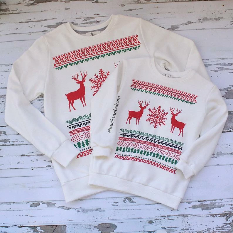 Shop2953051 Store Mommy And Me Christmas Sweatshirt Shirt Women Long Sleeves Letter Print Tops Blouse Plus Size Christmas Matching Family Pajamas Christmas Family Collection 6 Shop2953051 Store Mommy And Me Christmas Sweatshirt Shirt Women Long Sleeves Letter Print Tops Blouse Plus Size Christmas Matching Family Pajamas Christmas Family Collection