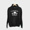 Onlineamericanstore Goth Halloween Hoodie / It's Never Too Early For Halloween Skull Hooded Sweatshirt Halloween Women Clothing