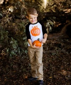 Onlineamericanstore Pumpkin Shirt, Fall Shirt, Halloween Shirt, Thanksgiving Shirt, Personalized Shirt For Boys And Girls Halloween Women Clothing
