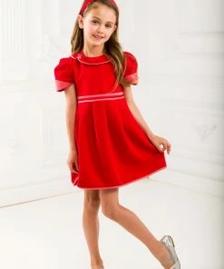 The American Store New Christmas Dresses Mother Daughter Dress Long Sleeve O-Neck Santa Claus Printed Mom Girls Dress Xmas Family Matching Outfits