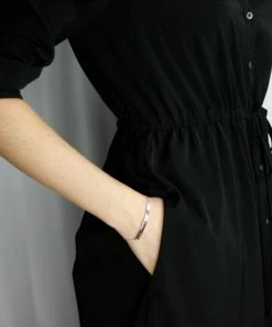 Onlineamericanstore Custom Name Accessories Custom Coordinate Bracelet For Women Special Date Bracelet Women Engraved Coordinates Bracelet Gifts For Girlfriend FB-11