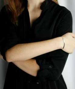 Onlineamericanstore Custom Name Accessories Custom Coordinate Bracelet For Women Special Date Bracelet Women Engraved Coordinates Bracelet Gifts For Girlfriend FB-11