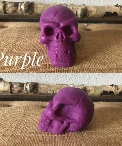 Onlineamericanstore Skull Candle -Figurine Candle -Witchy Skull Candle -Halloween Candle Update Your Settings Halloween Decorations