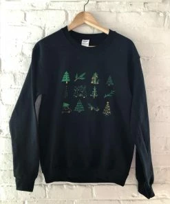 Global Wonderland Store K-pop BTS Christmas Sweatshirt Women/Men Europe Traditional Festival Capless Sweatshirt Fashion Casual Kawaii Christmas Clothes